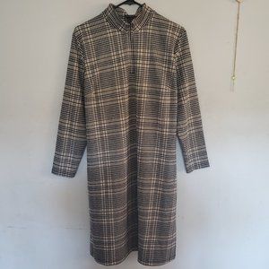 Beige/Black Bedford Dress